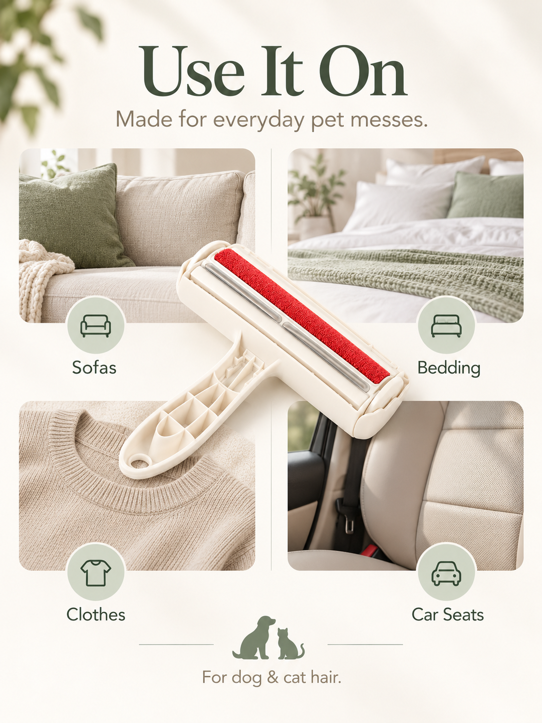Norvella FurFree - Reusable Pet Hair Remover